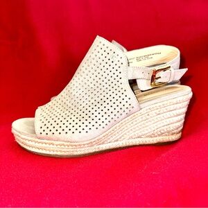 Liz Claiborne Hadley Memory Foam Wedge Sandals Open Toe Size 10